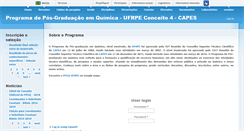 Desktop Screenshot of pgq.ufrpe.br