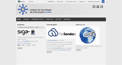 Desktop Screenshot of nti.ufrpe.br